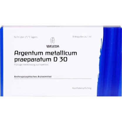 ARGENTUM METALLICUM Аргентум Металликум ампулы, 8 шт.