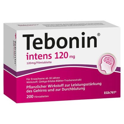 TEBONIN INTENS  FILMTABLETTEN Тебонин интенс 120 мг ,200 таб