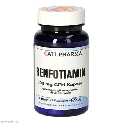 BENFOTIAMIN 300 mg GPH Kapseln  БЕНФОТИАМИН 300 мг капсулы GPH 60 шт.