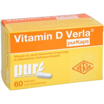 VITAMIN D VERLA PURKAPS 1000 МЕ,60 капсул