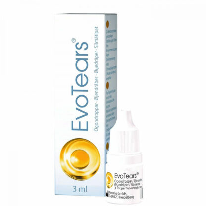 EVOTEARS SILMÄTIPAT Эвотирс капли от сильной сухости глаз,3 мл