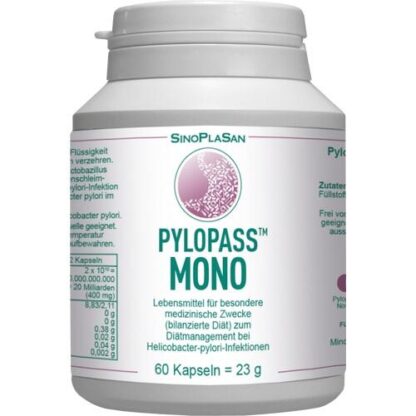 PYLOPASS MONO Пилопасс моно против Helicobacter pylori ,60 капсул