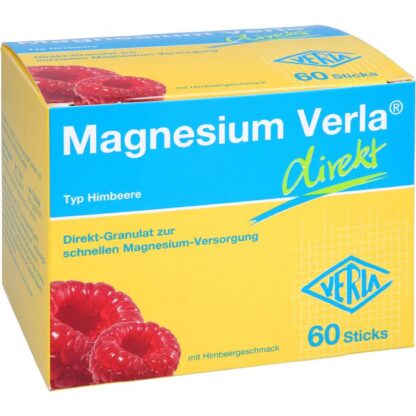 MAGNESIUM VERLA DIREKT GRANULAT  МАГНИЙ ВЕРЛА ПРЯМЫЕ ГРАНУЛЫ МАЛИНА 60 ШТУК