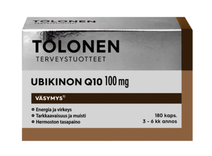 Tolonen Ubikinon Q10 100 mg Убихинон Q10 ,100 капсул