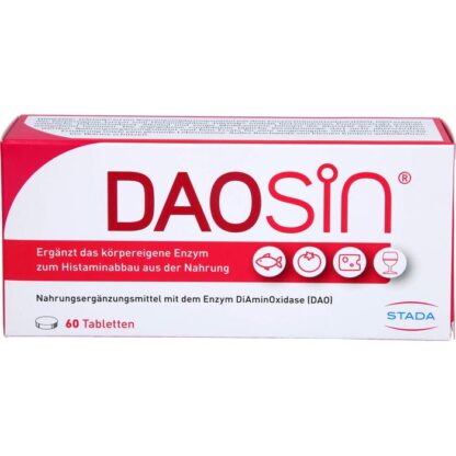 Daosin Tabletten, Даосин антигистаминные таблетки, 60 шт.