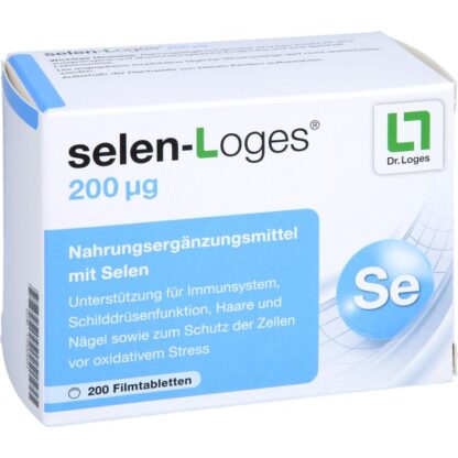 SELEN-LOGES 200 ΜG FILMTABLETTEN СЕЛЕН ЛОГЕС 200 МГ таблетки ,покрытые пленочной оболочкой ,200 шт