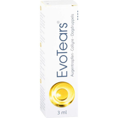 EVOTEARS AUGENTROPFEN ЭВОТИРС ГЛАЗНЫЕ КАПЛИ 3МЛ (280 капель в одном флаконе)