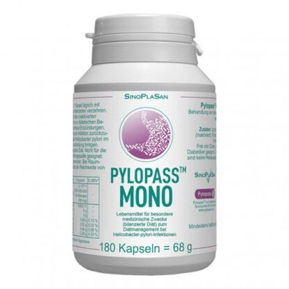 PYLOPASS MONO Пилопасс МОНО уничтожение Helicobacter pylori ,180 капсул