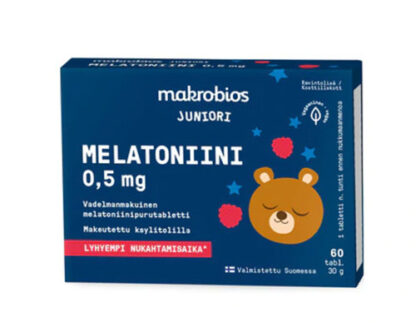 Makrobios Melatoniini Juniori Макробиос Юниор Мелатонин 0,5 мг 60 таблеток