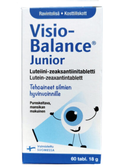 VisioBalance Junior Лютеин-зеаксантин витамин, 60 капсул