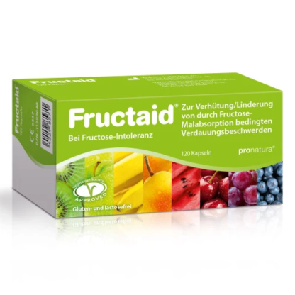 Fructaid Pro Natura Фруктайд капсулы при непереносимости фруктозы,120 шт