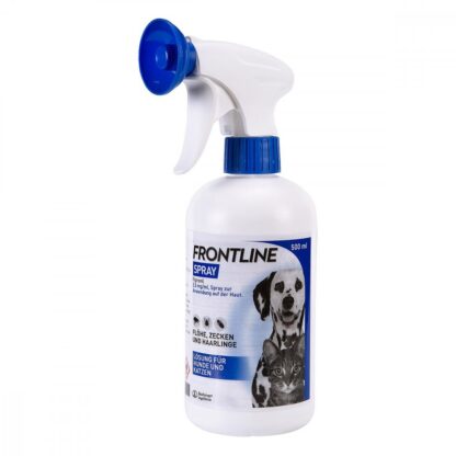 Frontline Spray Dog and Cat Фронтлайн спрей от клещей и блох для кошек и собак,500 мл