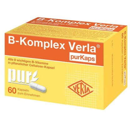 VITAMIN B-Komplex Verla, Комплекс витаминов группы B, 60 капс.