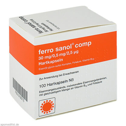 FERRO SANOL COMP,100 Stk. ФЕРРО САНОЛ КОМП,100 штук.