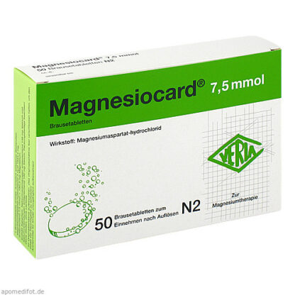 Magnesiocard 7.5 mmol,50 Stk. Магнезиокард 7,5 ммоль,50 шт.