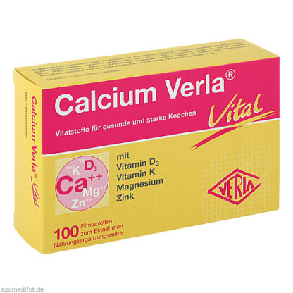 Calcium Verla Vital,100 Stk. Кальций Верла Витал,100 штук.