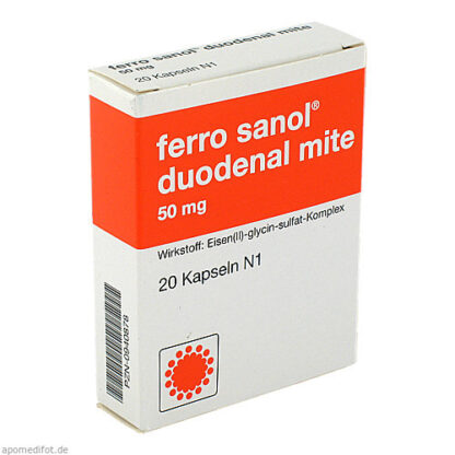 Ferro Sanol duodenal mite 50 mg m Ферро Санол Дуоденал Мит 50 мг 20 капс