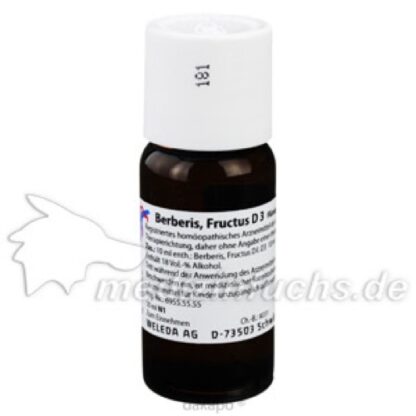 BERBERIS FRUCT D 3,50 ml БАРБЕРИС ФРУКТ Д 3,50 мл