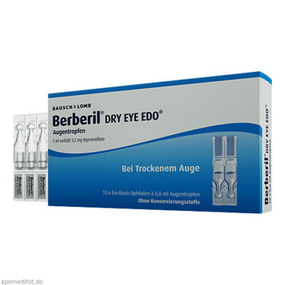 Berberil Dry Eye EDO,10x0.6 ml Берберил Сухой Глаз EDO,10х0,6 мл