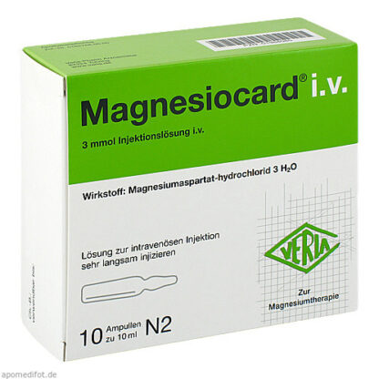 MAGNESIOCARD IV,10x10 ml МАГНЕЗИОКАРД IV,10х10 мл