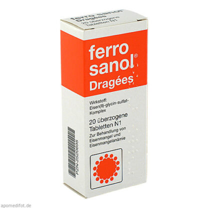 FERRO SANOL,20 Stk. ФЕРРО САНОЛ,20 шт.