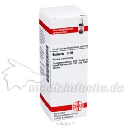 BERBERIS D30,20 ml БЕРБЕРИС D30,20 мл