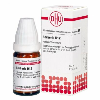 BERBERIS D 12 Dilution,50 ml БЕРБЕРИС Д 12 Разбавление,50 мл