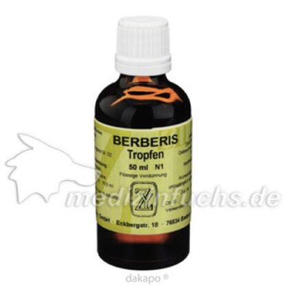 BERBERIS TROPFEN,50 ml БАРБЕРИС КАПЛИ,50 мл