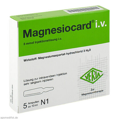 MAGNESIOCARD IV,5x10 ml МАГНЕЗИОКАРД IV,5x10 мл