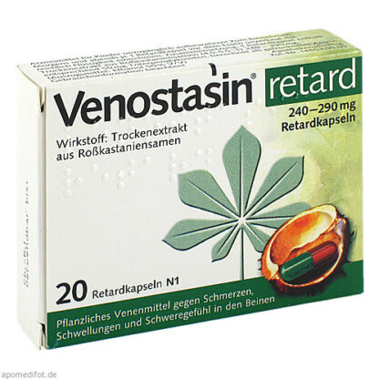 Venostasin retard 50mg,20 Stk. Веностазин ретард 50мг,20 шт.