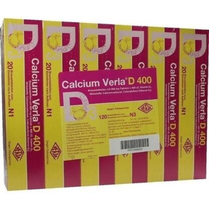 Calcium Verla D 400,120 Stk. Кальций Верла Д 400,120 шт.