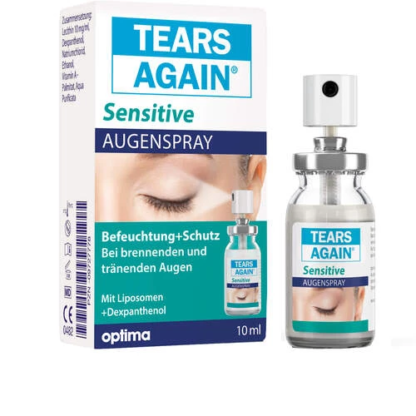 Tears Again Sensitive Augenspray Тирс Эгейн спрей для глаз,10 мл