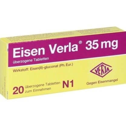 Eisen Verla 35mg,20 Stk. Эйзен Верла 35 мг,20 шт.