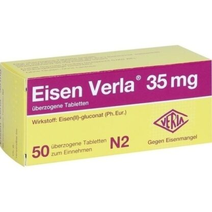 Eisen Verla 35mg,50 Stk. Эйзен Верла 35 мг,50 шт.