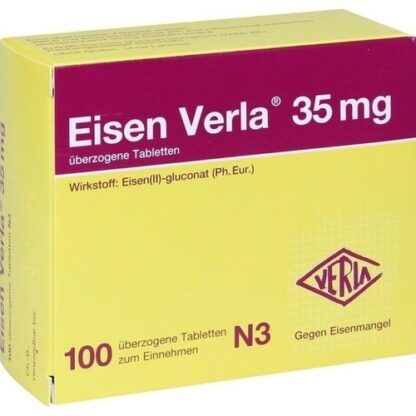 Eisen Verla 35mg,100 Stk. Эйзен Верла 35 мг,100 штук.