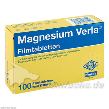 Magnesium Verla®,100 Stk. Магний Верла®,100 штук.