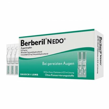 Berberil N EDO Augentropfen,30x0.5 ml Глазные капли Берберил Н ЭДО,30х0,5 мл