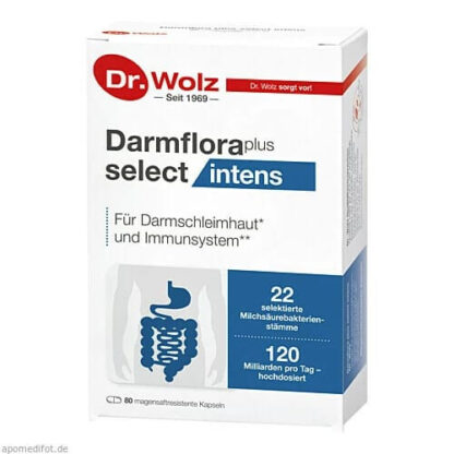 Darmflora plus select intens Kapseln Дармфлора плюс интенсивные капсулы 80 шт