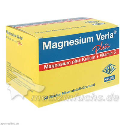 Magnesium Verla Sport Plus Granulat,50 Stk. Магний Верла Спорт Плюс Гранулат,50 шт.