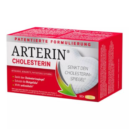 Arterin Cholesterin Tabletten, Артерин Холестерин, таблетки для снижения холестерина, 90 шт