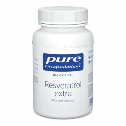 PURE ENCAPSULATIONS RESVERATROL EXTRA,60 Stk. ЧИСТЫЕ ИНКАПСУЛЯЦИИ РЕСВЕРАТРОЛ ЭКСТРА,60 шт.