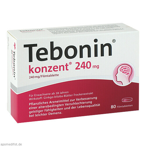 Tebonin Konzent 240mg,80 Stk. Тебонин концентрат 240мг,80 шт.
