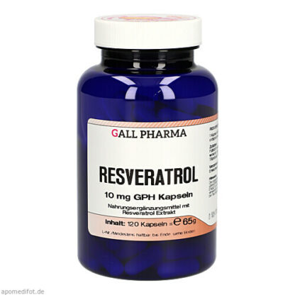 Resveratrol 10 mg GPH Kapseln,120 Stk. Ресвератрол 10 мг капсулы GPH,120 шт.