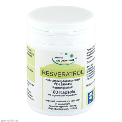 Resveratrol Komplex Vegi Kapseln,180 Stk. Ресвератрол комплекс растительные капсулы,180 шт.