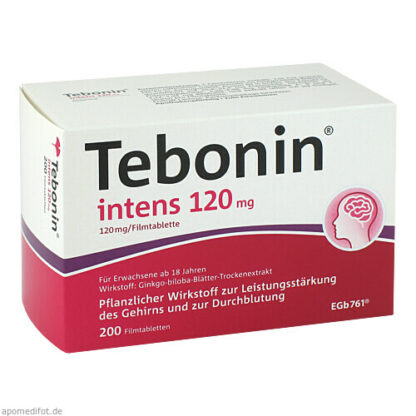 Tebonin intens 120mg,Inhalt pharmazeutisch gepr?ft durch
Apothekerin Hazal K?se Тебонин интенсив 120мг,Содержимое фармацевтически протестировано
Фармацевт Хазал Кёсе