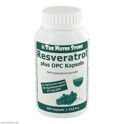 Resveratrol plus OPC,200 Stk. Ресвератрол плюс OPC,200 шт.