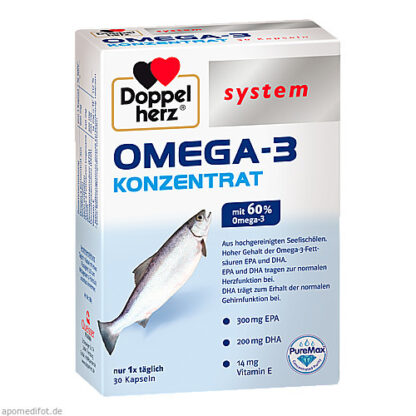 Doppelherz Omega-3 Konzentrat system, Система концентратов Доппельгерц Омега-3,