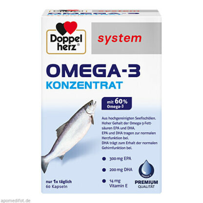 Doppelherz Omega-3 Konzentrat system, Система концентратов Доппельгерц Омега-3,