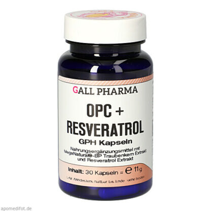 OPC + Resveratrol GPH Kapseln,30 Stk. OPC + Ресвератрол GPH капсулы,30 шт.