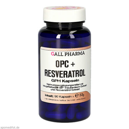 OPC + Resveratrol GPH Kapseln,90 Stk. OPC + Ресвератрол GPH капсулы,90 шт.